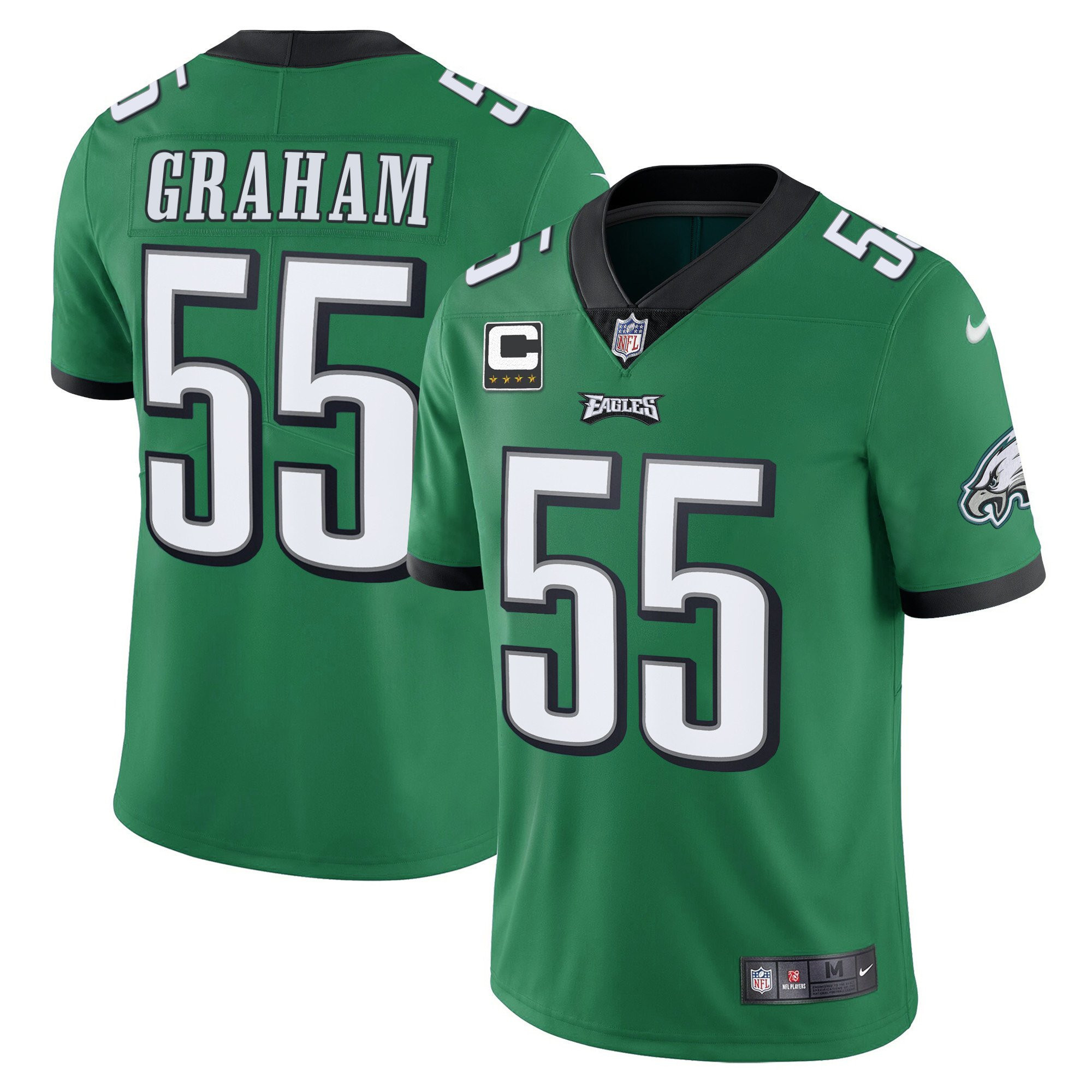 Brandon Graham Men's Philadelphia Eagles Kelly Green Limited Kelly Jersey - All Stitched