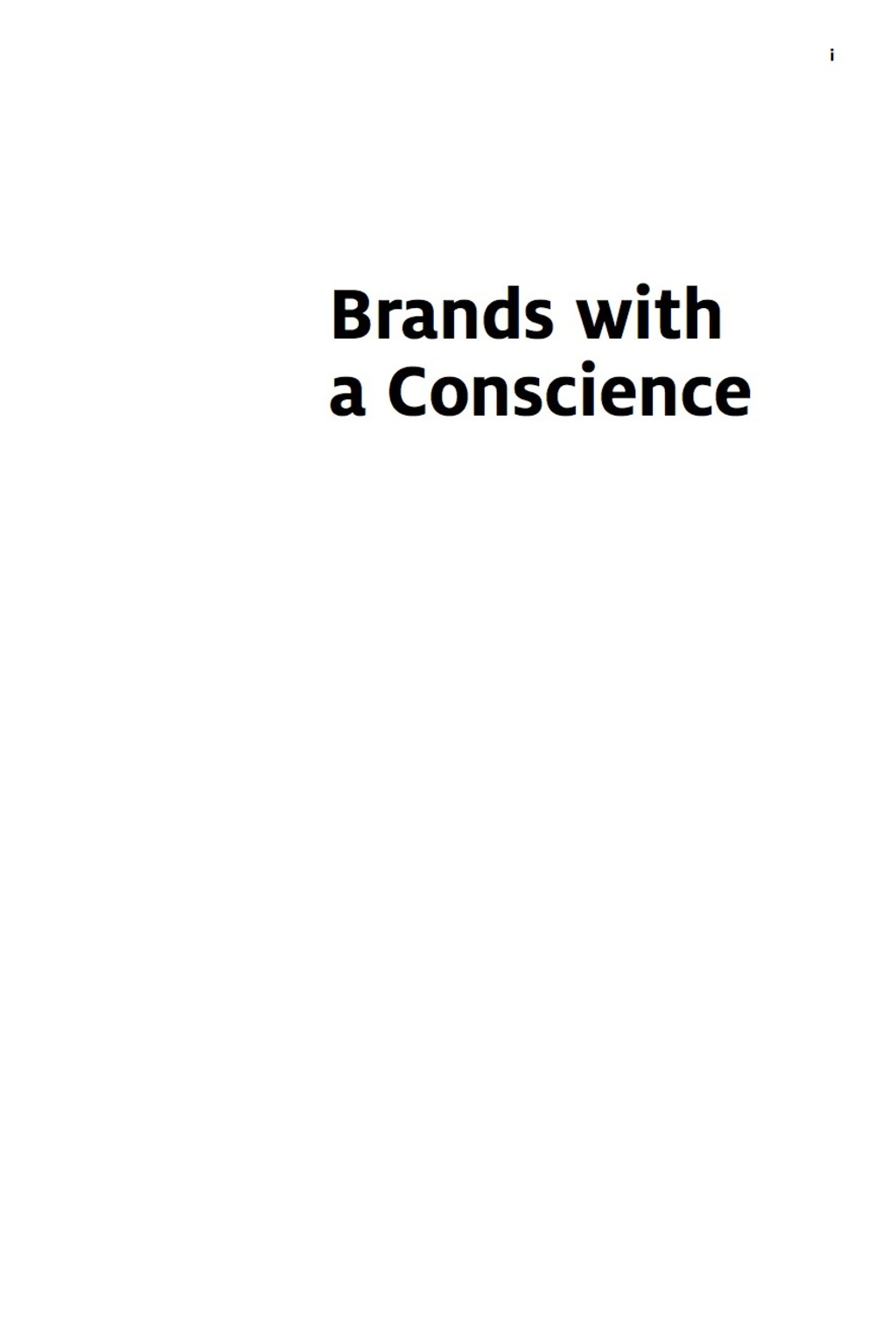 Brands with a Conscience How to Build a Successful and Responsible Brand 1st Edition â€“ PDF/EPUB Version Downloadable