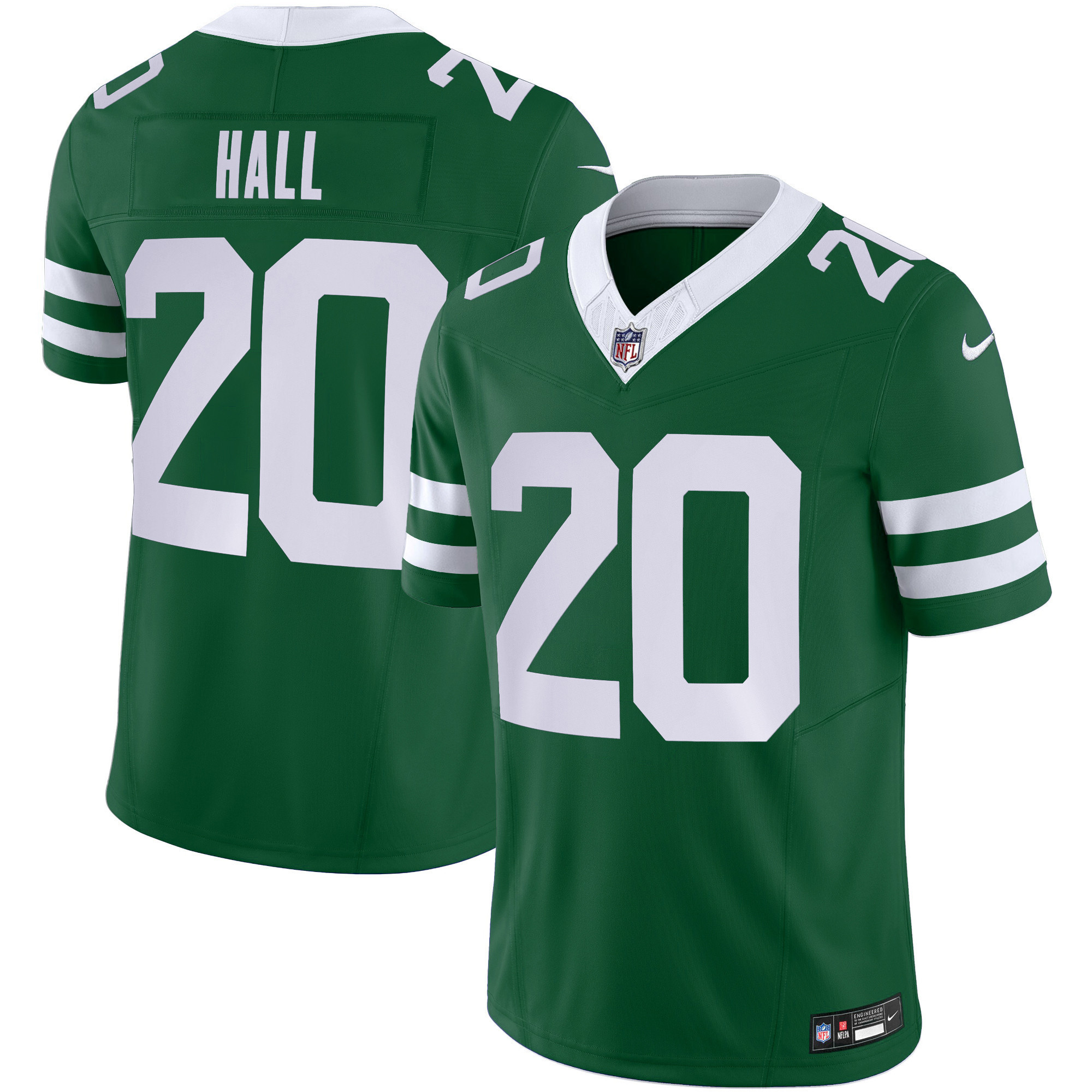 Breece Hall Men's New York Jets Legacy Limited Green Jersey - All Stitched