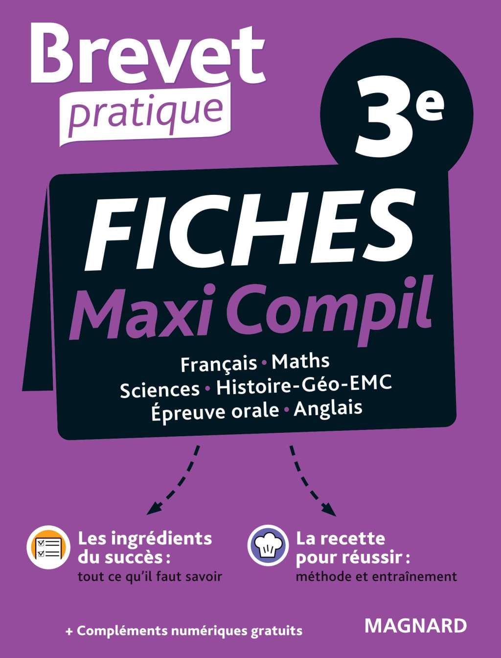 Brevet Pratique : Fiches Maxi Compil - Examen 3e Toutes les disciplines de l'Ã©preuve et du contrÃ´le continu pour rÃ©ussir le Brevet 1st Edition - (PDF/EPUB Version)