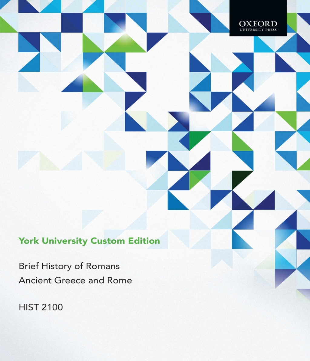 Brief History of Romans: York University Custom Edition 1st Edition â€“ PDF/EPUB Version Downloadable