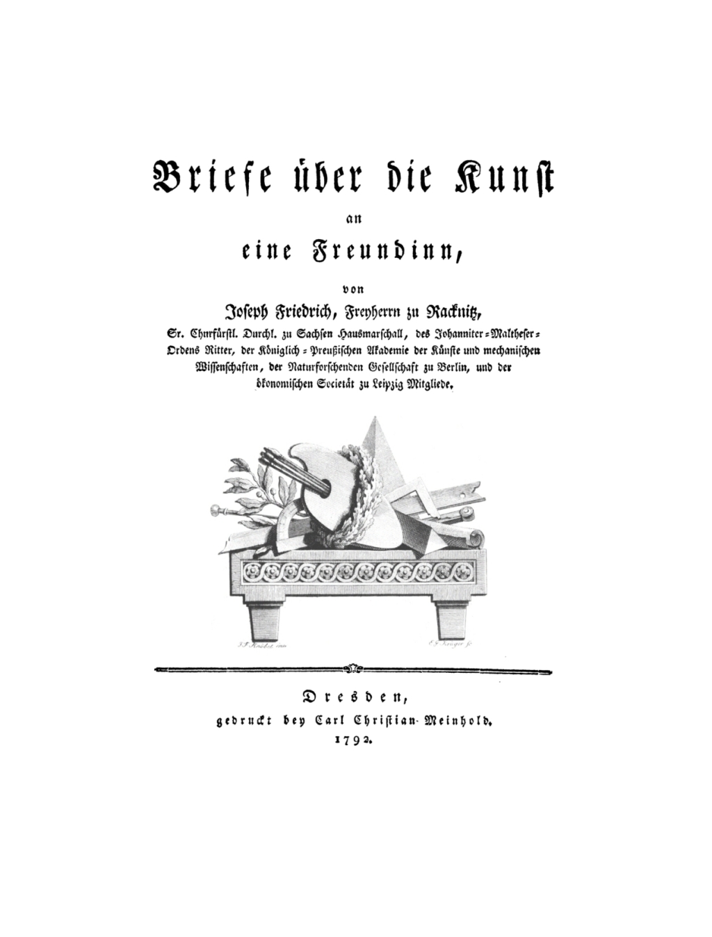 Briefe Ã¼ber die Kunst an eine Freundinn 1st Edition â€“ PDF/EPUB Version Downloadable