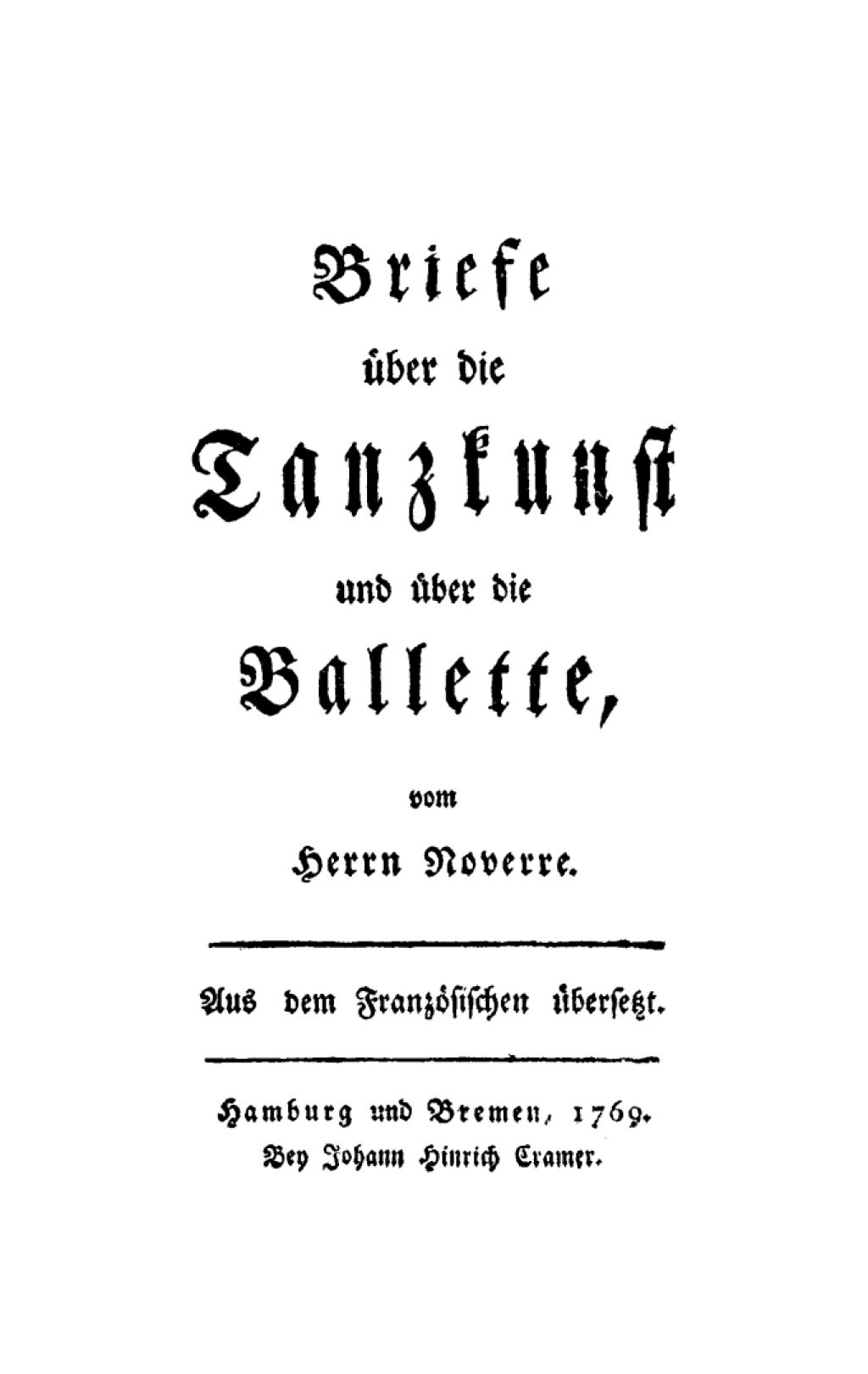 Briefe Ã¼ber die Tanzkunst und Ã¼ber die Ballette 1st Edition â€“ PDF/EPUB Version Downloadable