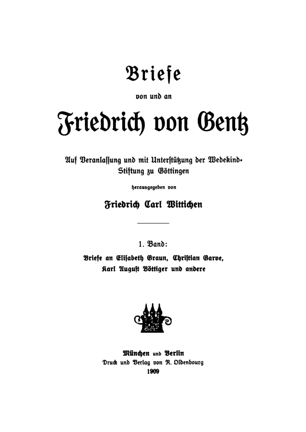 Briefe an Elisabeth Braun, Christian Barve, Karl August BÃ¶ttiger und andere 1st Edition â€“ PDF/EPUB Version Downloadable