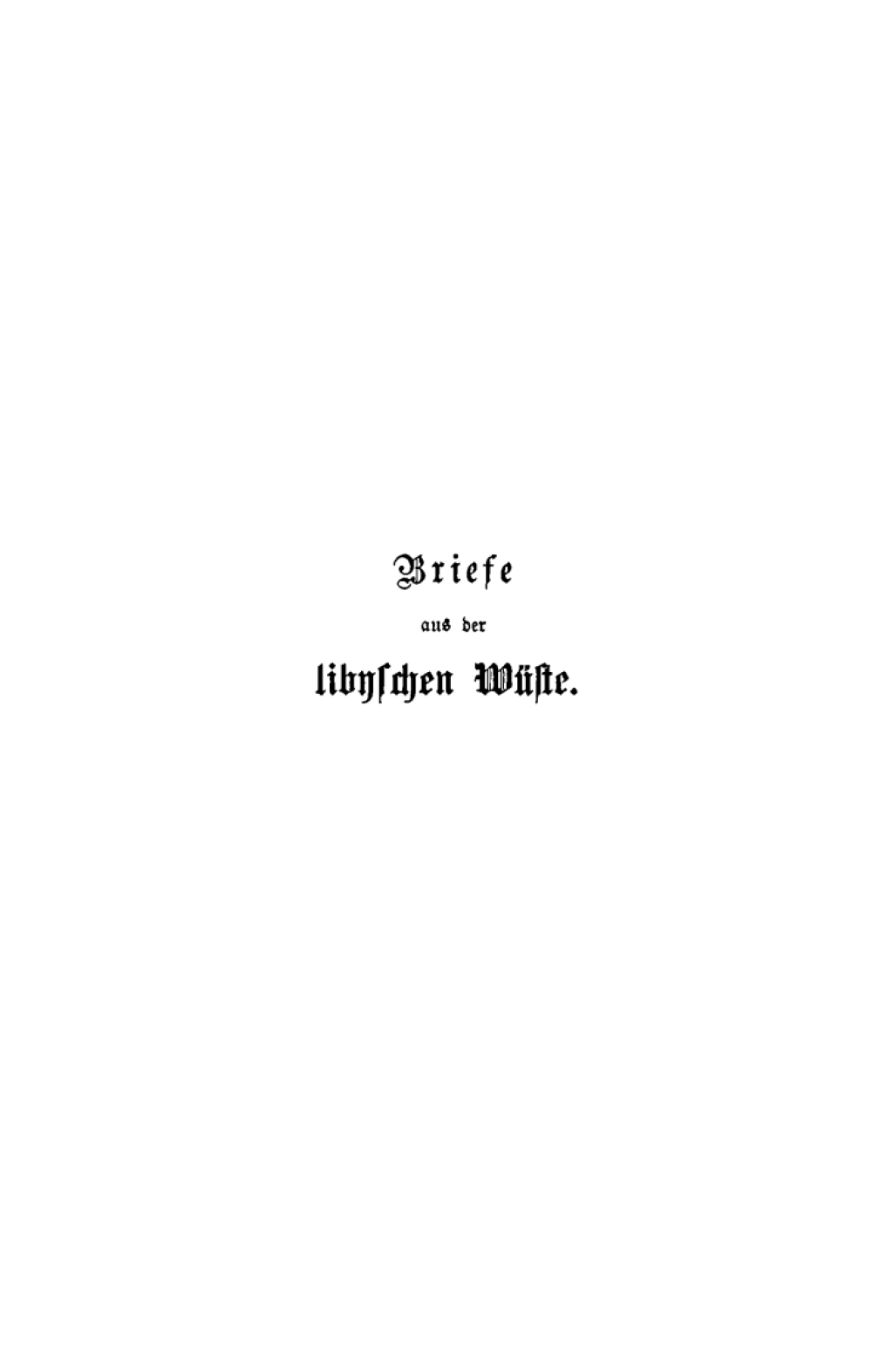 Briefe aus der libyschen WÃ¼ste 1st Edition â€“ PDF/EPUB Version Downloadable