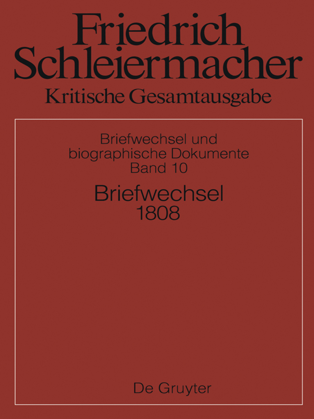 Briefwechsel 1808 (Briefe 2598-3020) 1st Edition â€“ PDF/EPUB Version Downloadable