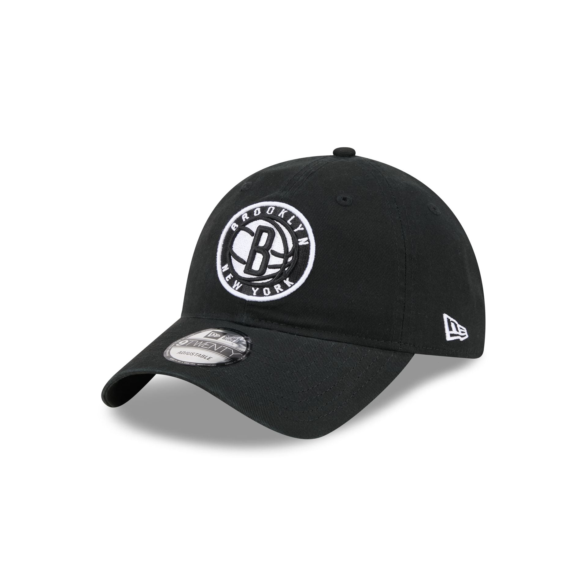 Brooklyn Nets Black 9TWENTY Adjustable
