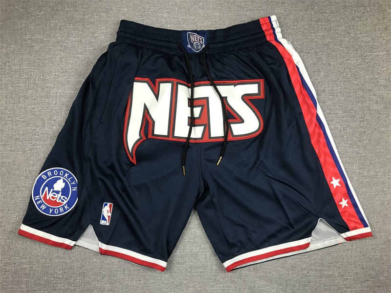 Brooklyn Nets City Edition Navy Shorts - Basketball Shorts Store