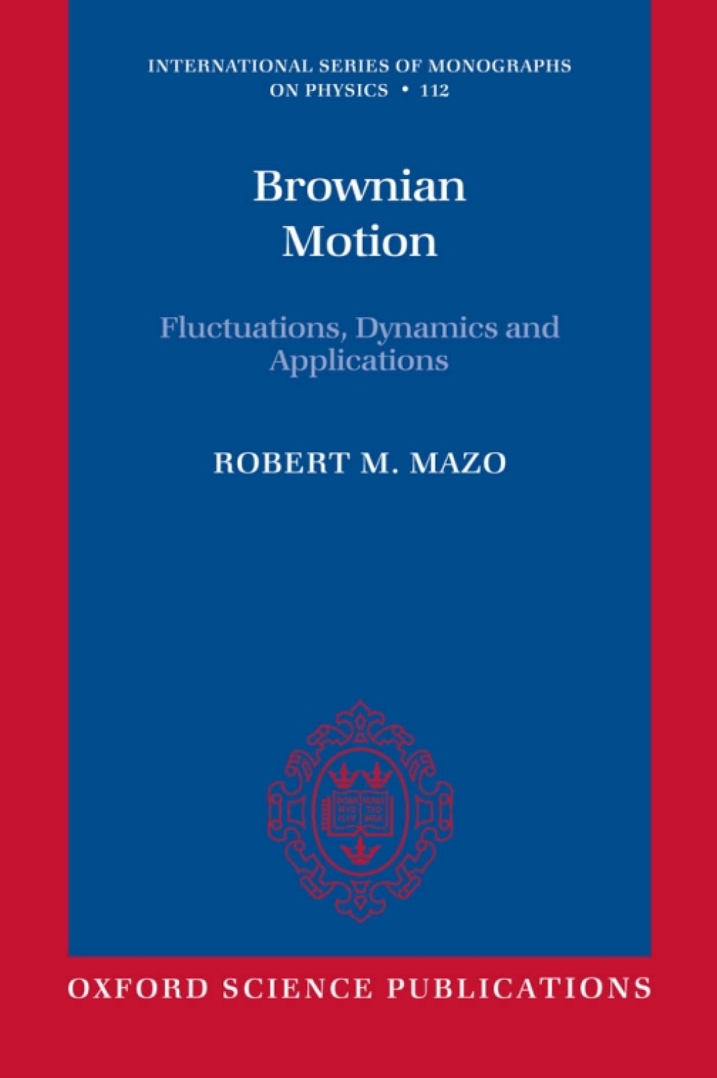 Brownian Motion Fluctuations, Dynamics, and Applications  â€“ PDF/EPUB Version Downloadable