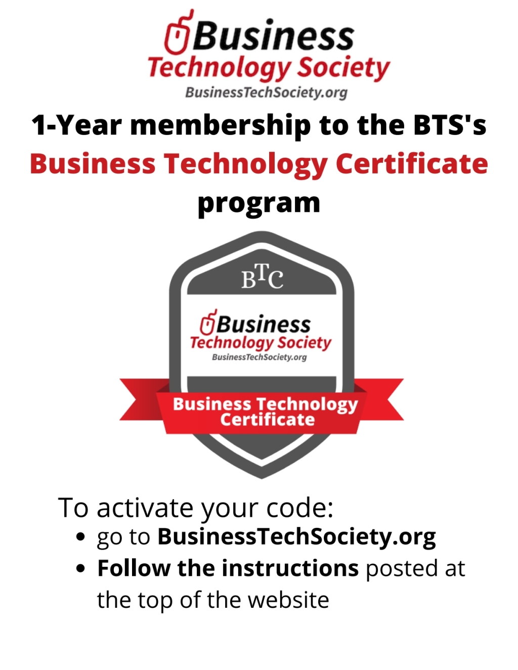 BTS Business Technology Certificate 1st Edition â€“ PDF/EPUB Version Downloadable