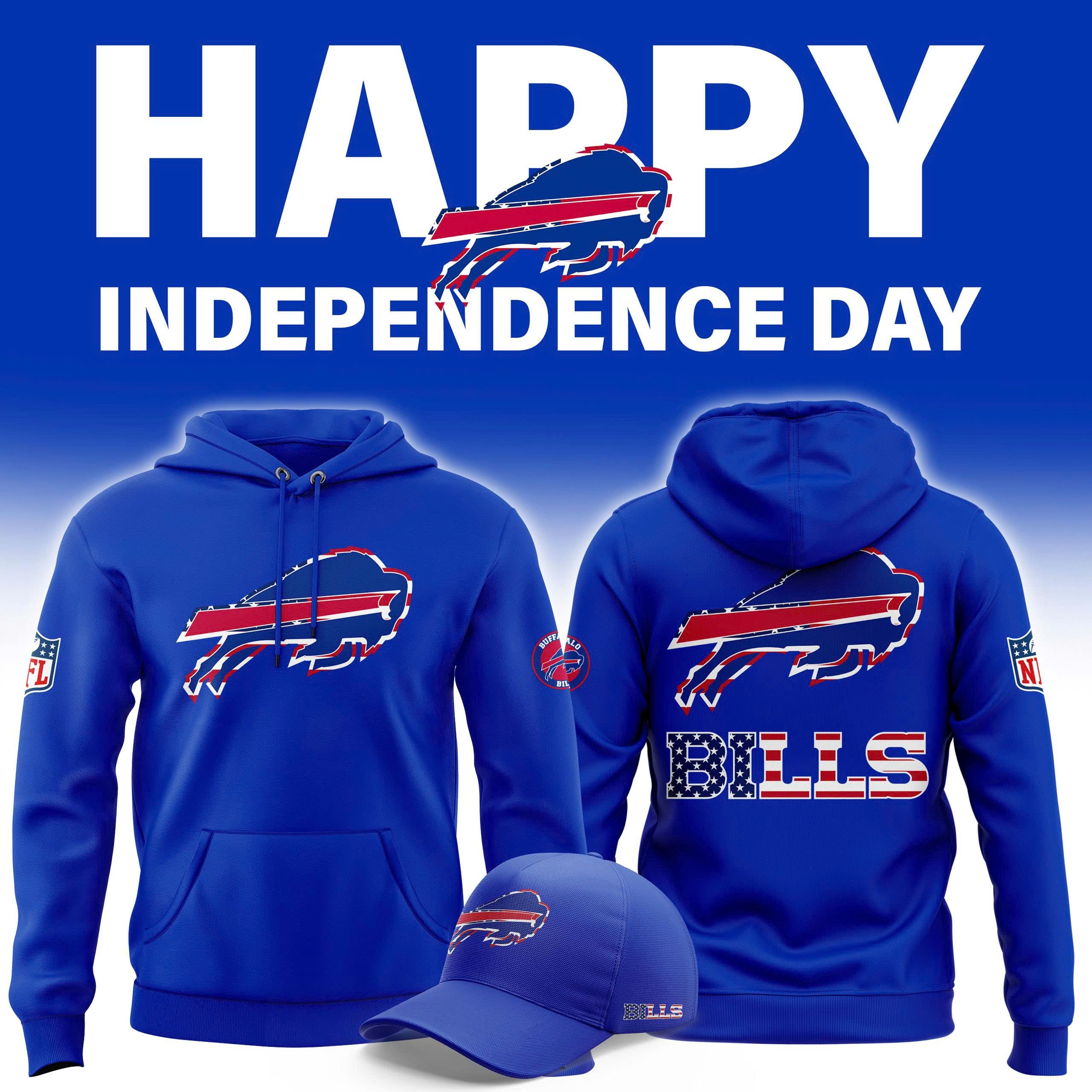 Buffalo Bills 2025 Independence Day Limited Edition Hoodie