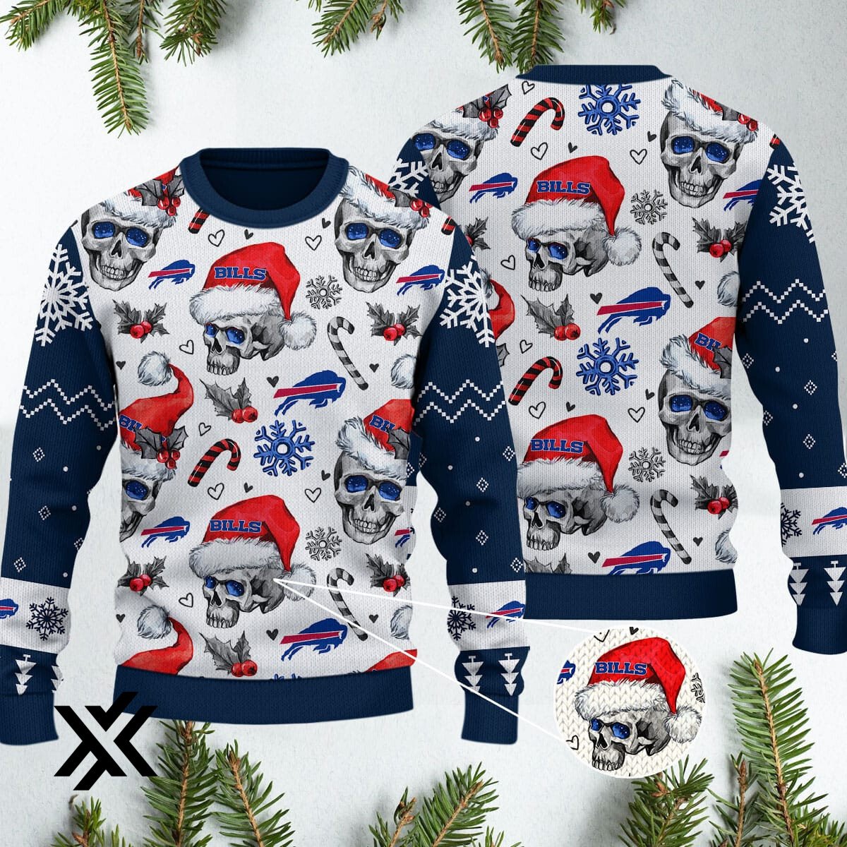 Buffalo Bills 2025 Ugly Christmas Holiday Sweater