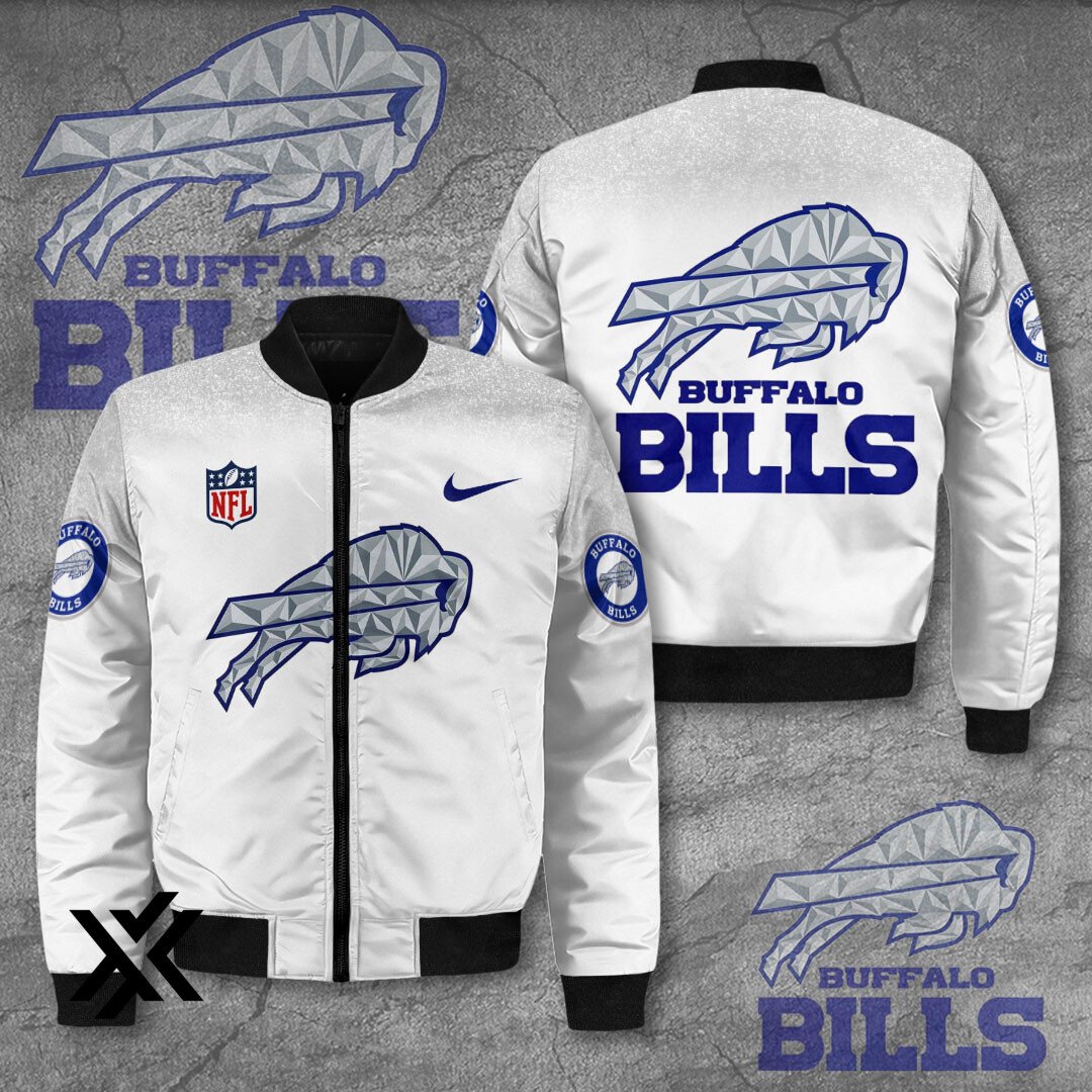 Buffalo Bills 3D Bomber Jacket for Men