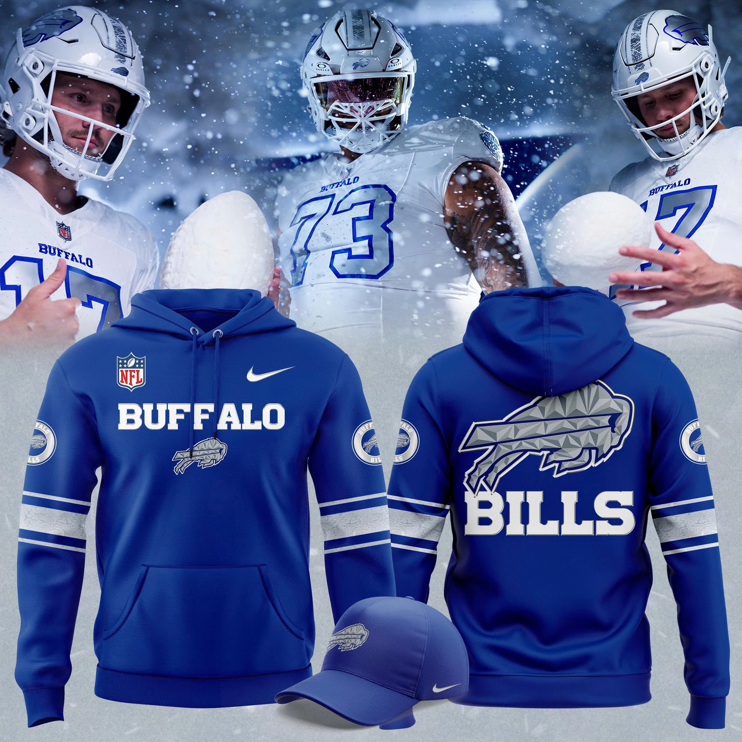 Buffalo Bills Blue Nike NFL Rivalries Fan Hoodie