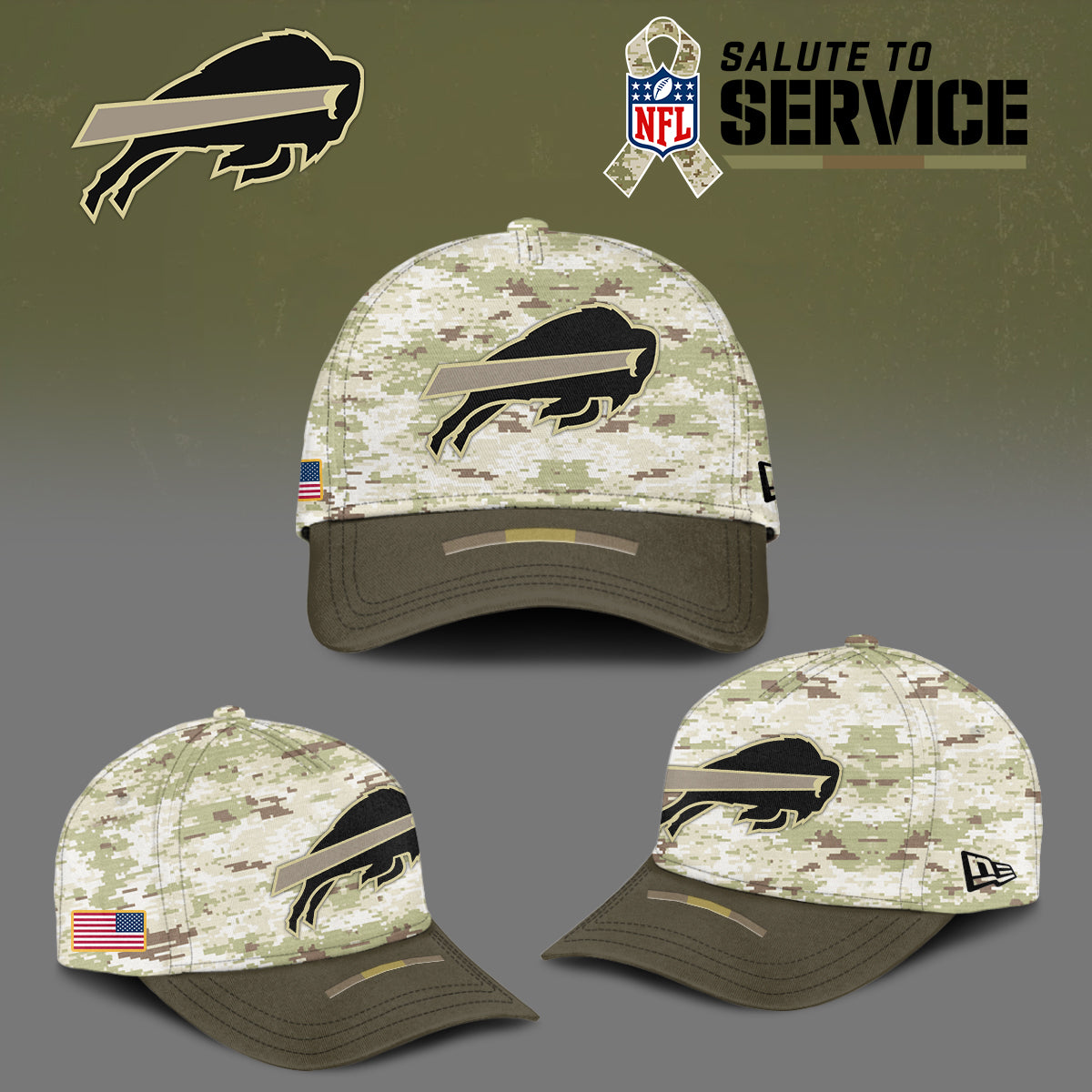 Buffalo Bills NFL Salute To Service Cap
