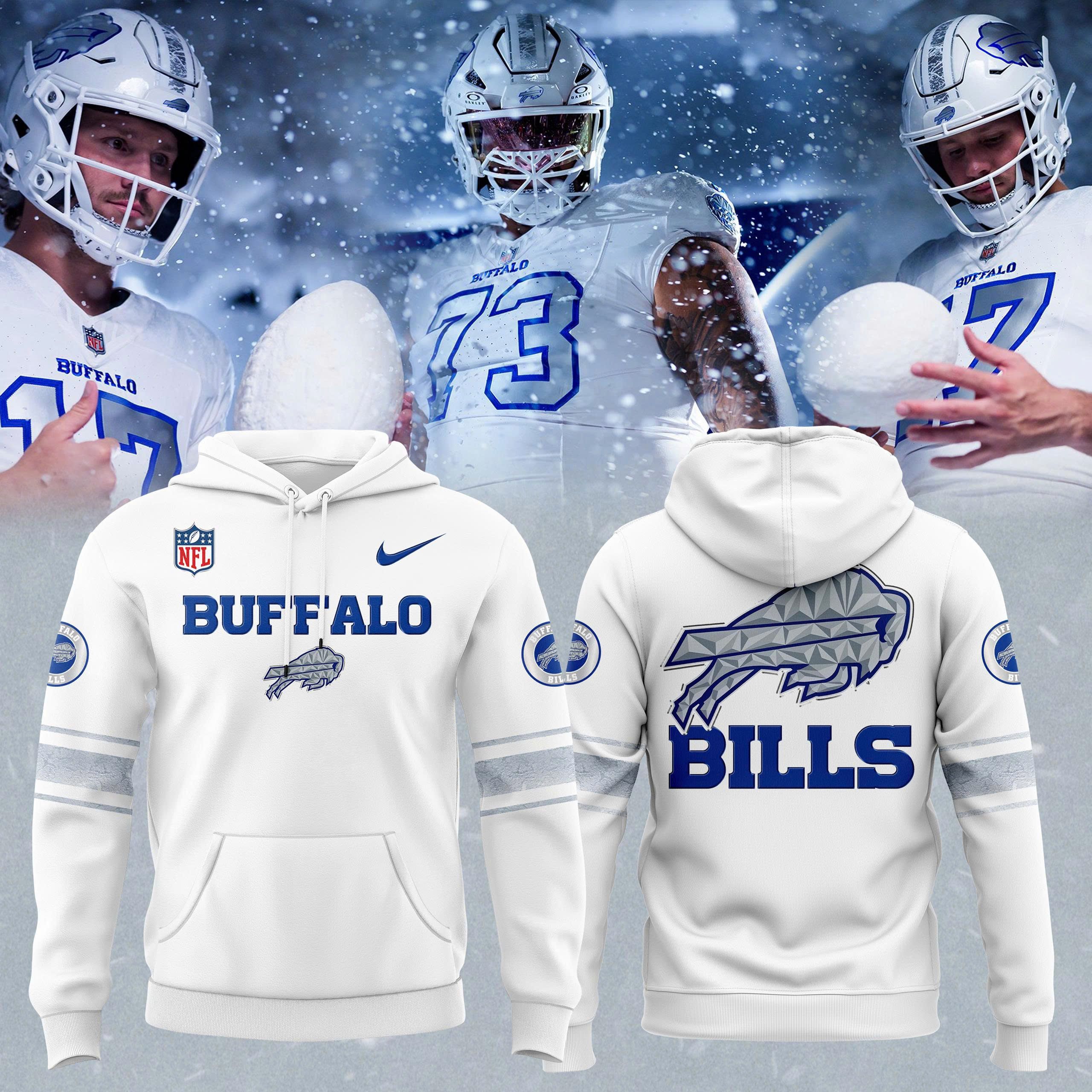 Buffalo Bills White Nike NFL Rivalries Limited Fan Hoodie