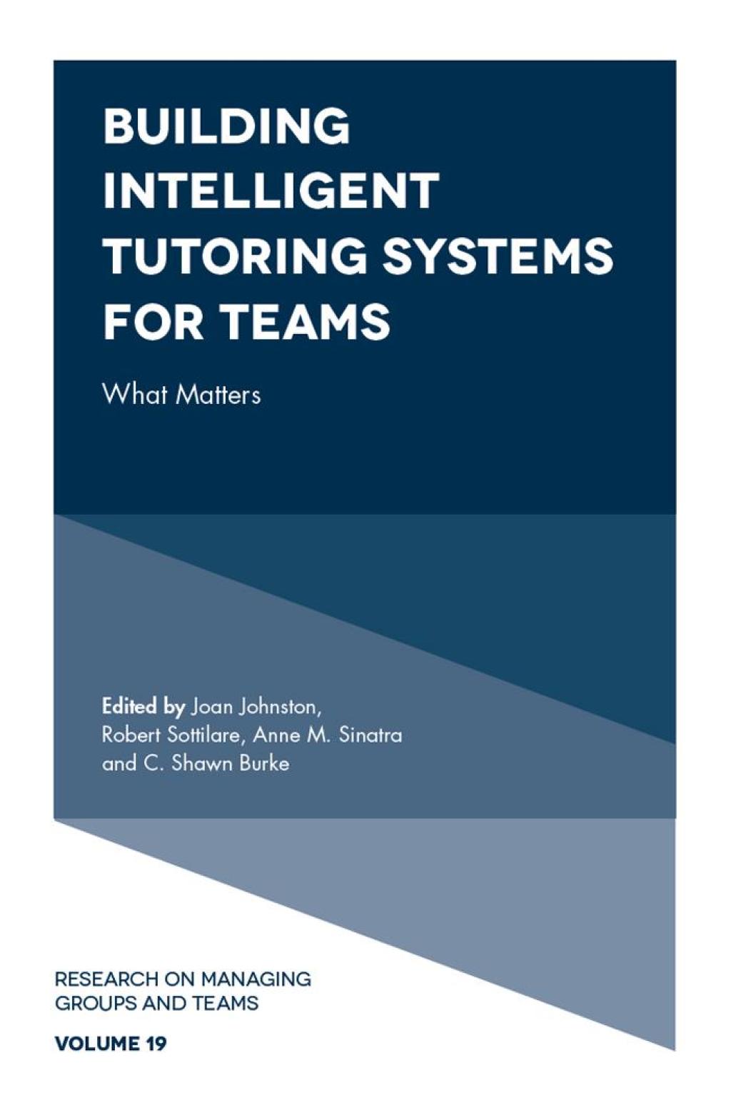 Building Intelligent Tutoring Systems for Teams What Matters â€“ PDF/EPUB Version Downloadable