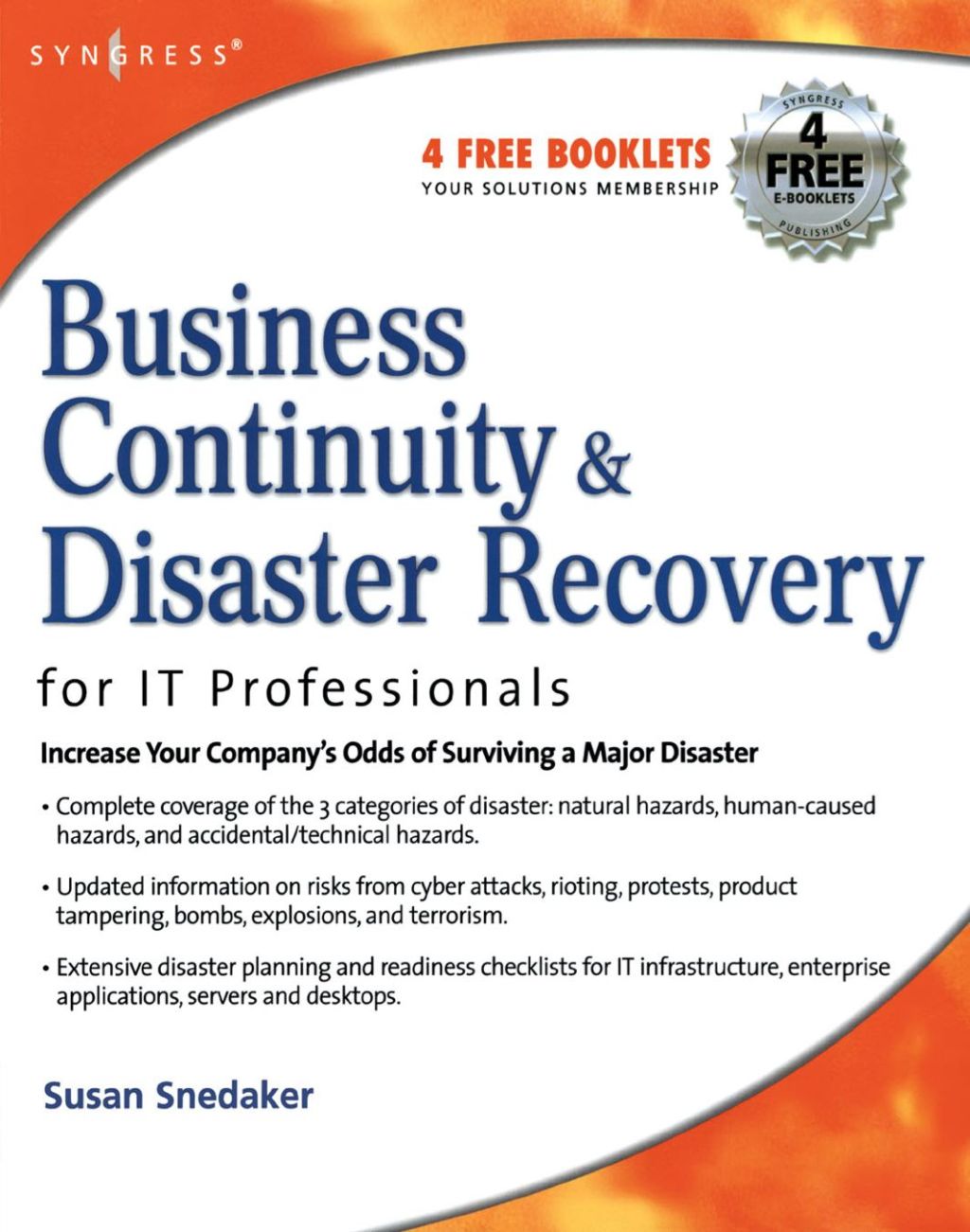 Business Continuity and Disaster Recovery Planning for IT Professionals  â€“ PDF/EPUB Version Downloadable