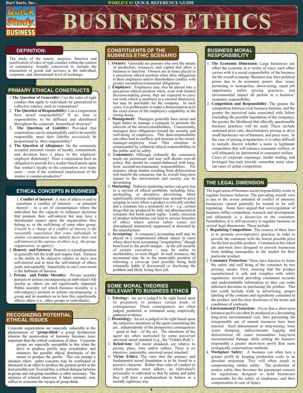 Business Ethics 1st Edition - (PDF/EPUB Version)