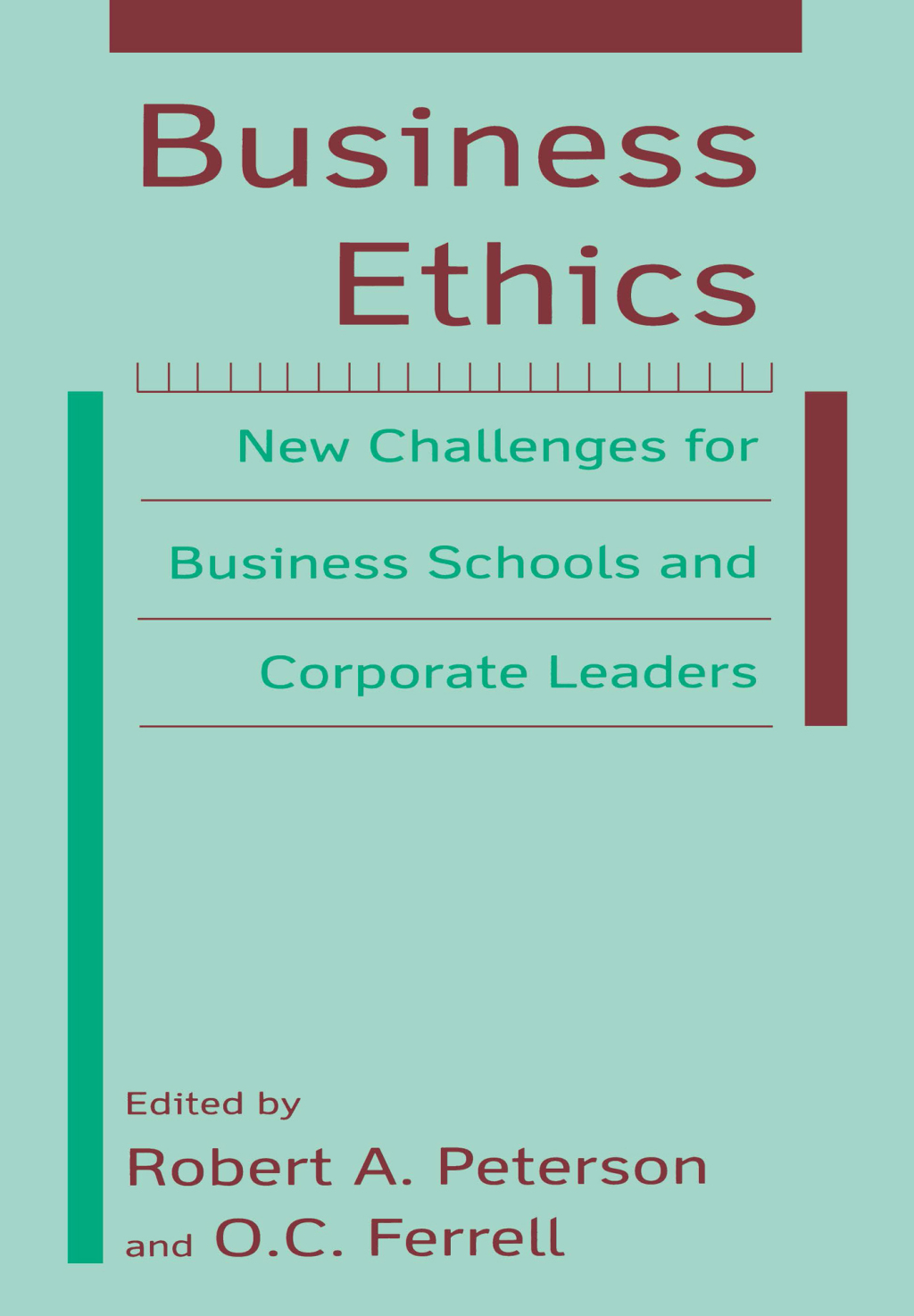 Business Ethics New Challenges for Business Schools and Corporate Leaders 1st Edition â€“ PDF/EPUB Version Downloadable