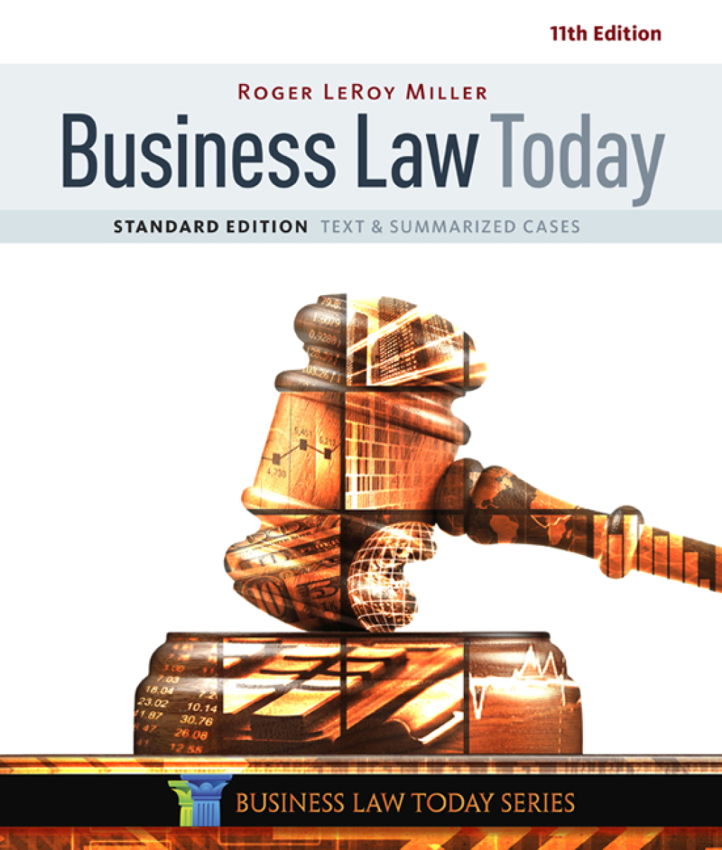Business Law Today, Standard: Text & Summarized Cases 11th Edition â€“ PDF/EPUB Version Downloadable