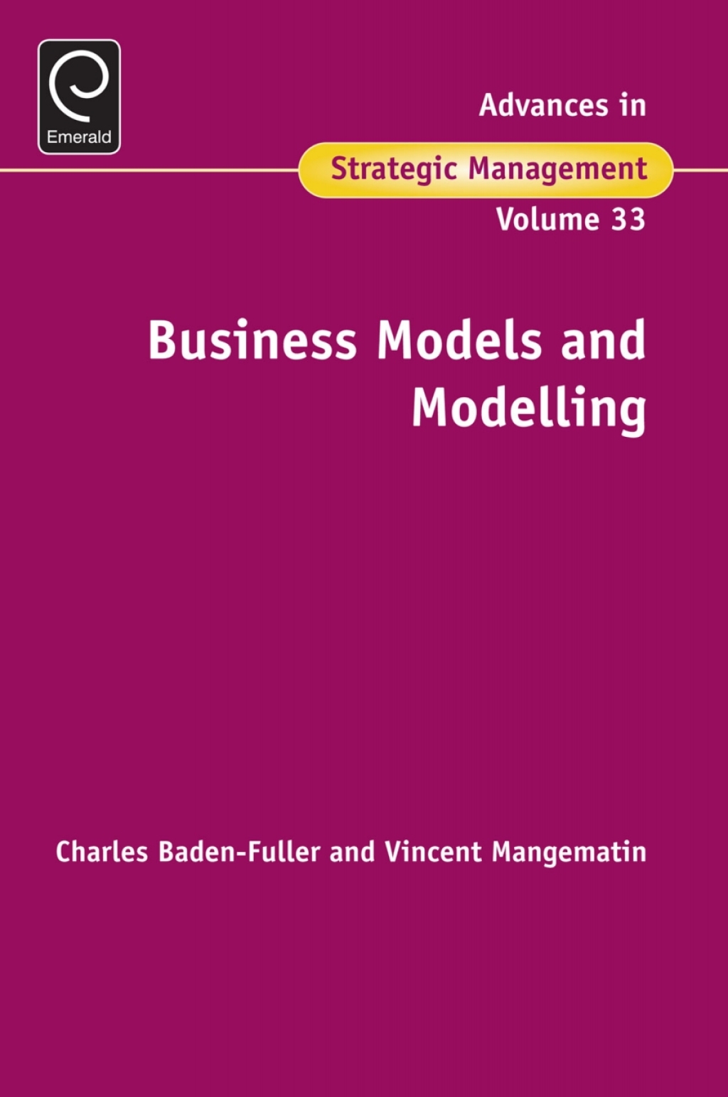 Business Models and Modelling â€“ PDF/EPUB Version Downloadable