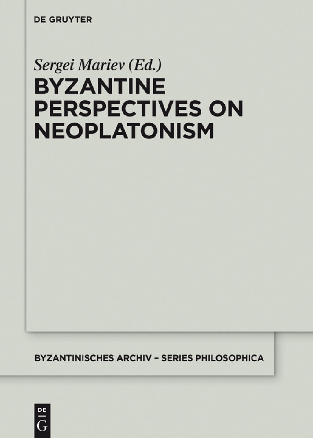 Byzantine Perspectives on Neoplatonism 1st Edition â€“ PDF/EPUB Version Downloadable
