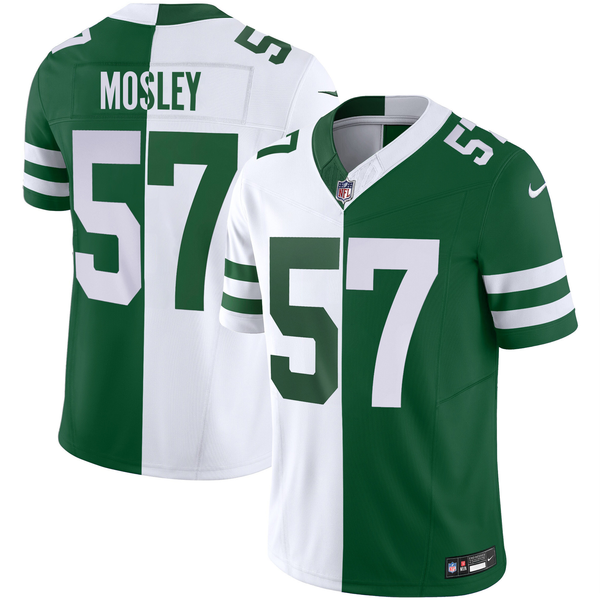 C.J. Mosley Men's New York Jets Legacy Limited Split Jersey - All Stitched