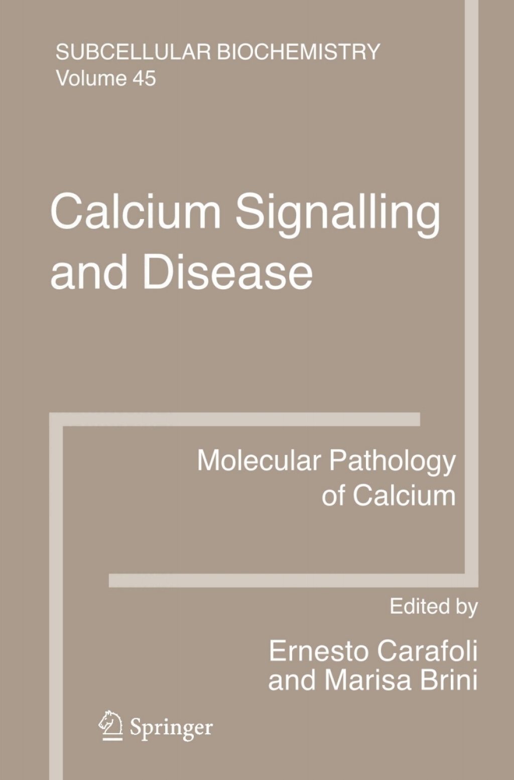 Calcium Signalling and Disease Molecular pathology of calcium 1st Edition â€“ PDF/EPUB Version Downloadable