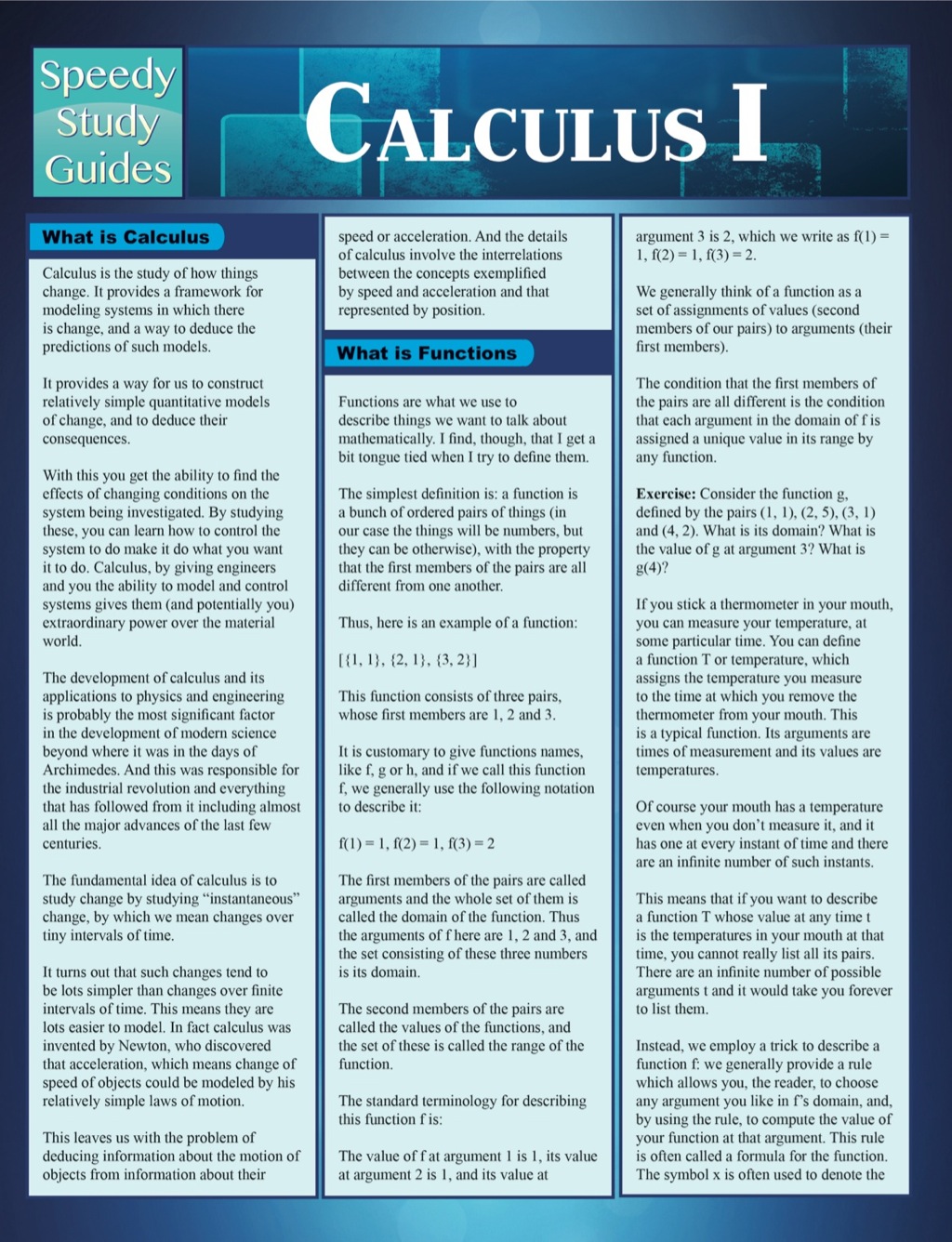 Calculus 1 - (PDF/EPUB Version)