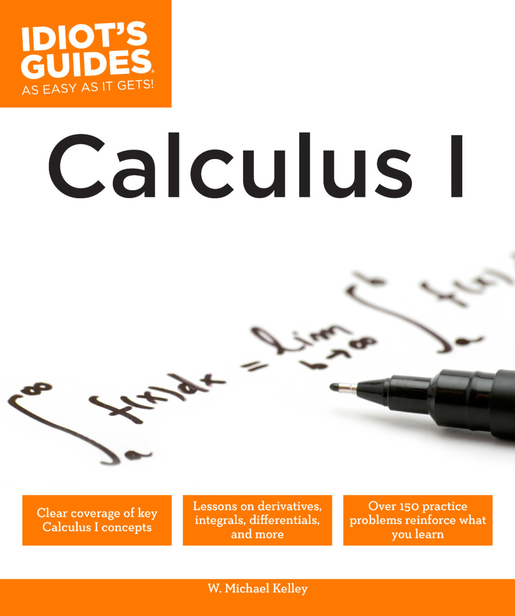 Calculus I - (PDF/EPUB Version)