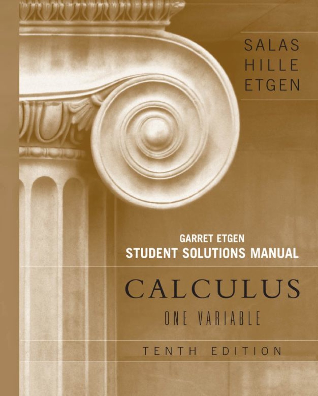 Calculus, Student Solutions Manual (Chapters 1 - 12): One and Several Variables 10th Edition â€“ PDF/EPUB Version Downloadable