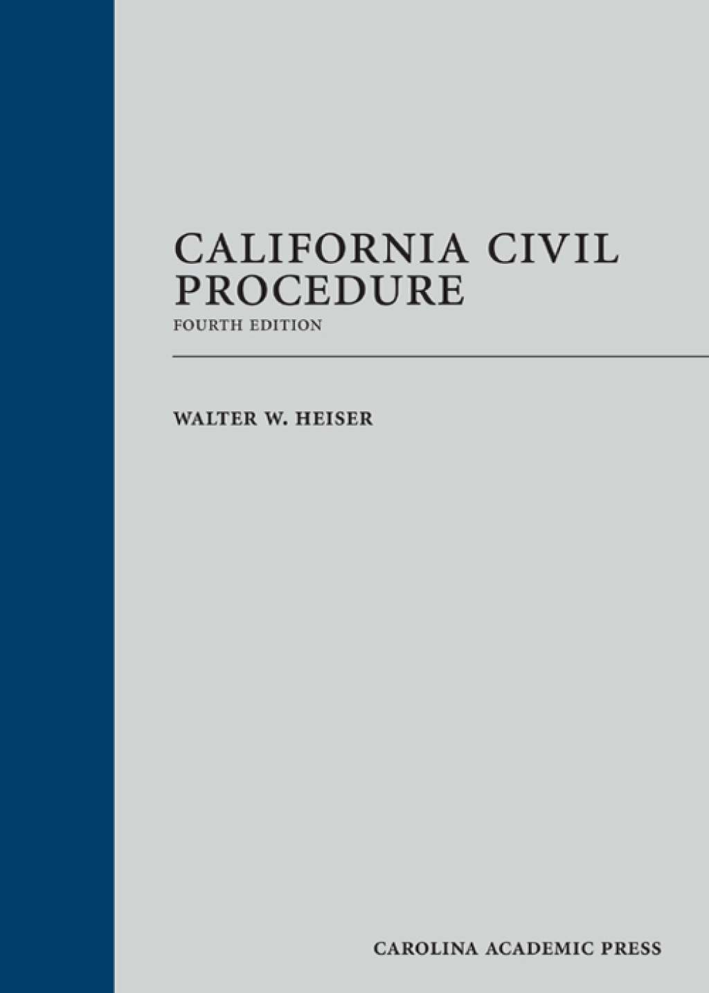 California Civil Procedure 4th Edition â€“ PDF/EPUB Version Downloadable