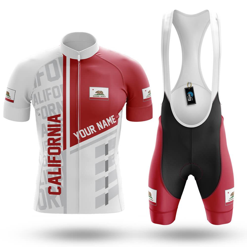 California Custom Name - Men's Cycling Full Set