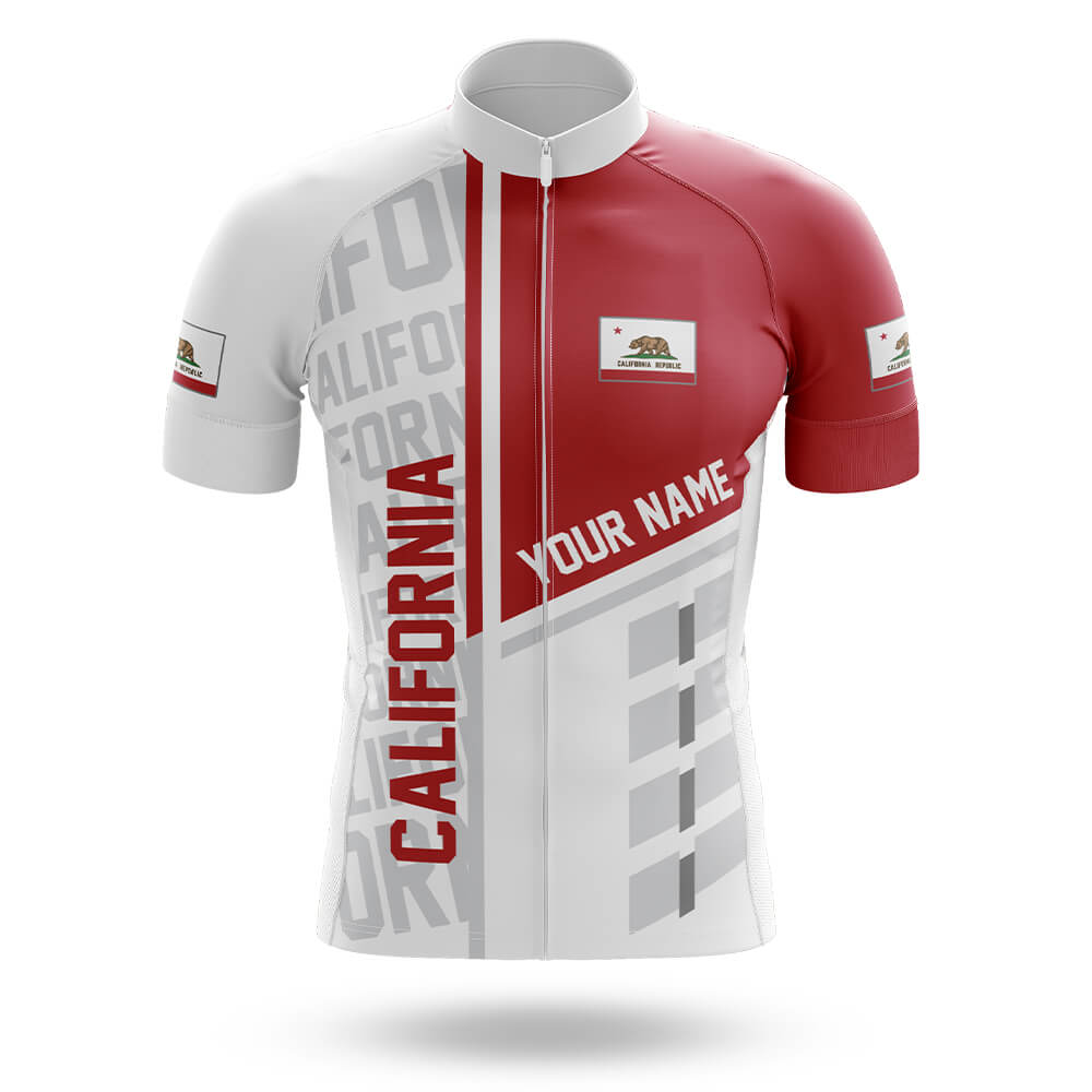 California Custom Name - Men's Cycling Jersey Only