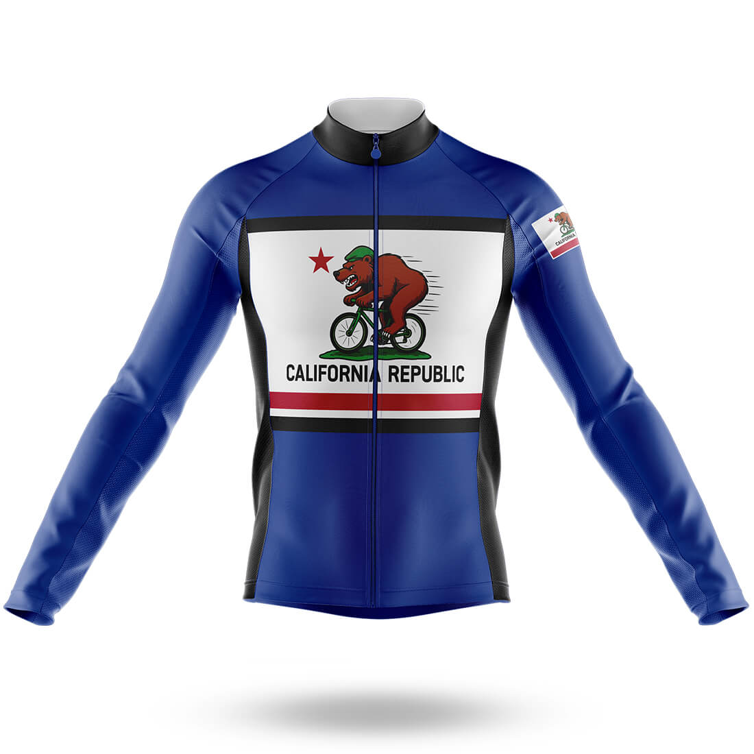 California Republic Cycling - Men's Cycling Long Sleeve Jersey