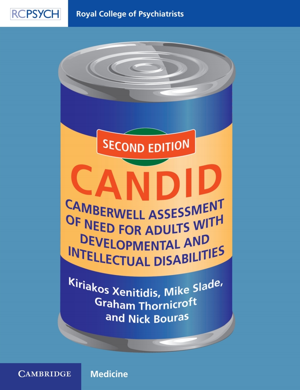 Camberwell Assessment of Need for Adults with Developmental and Intellectual Disabilities CANDID - (PDF/EPUB Version)