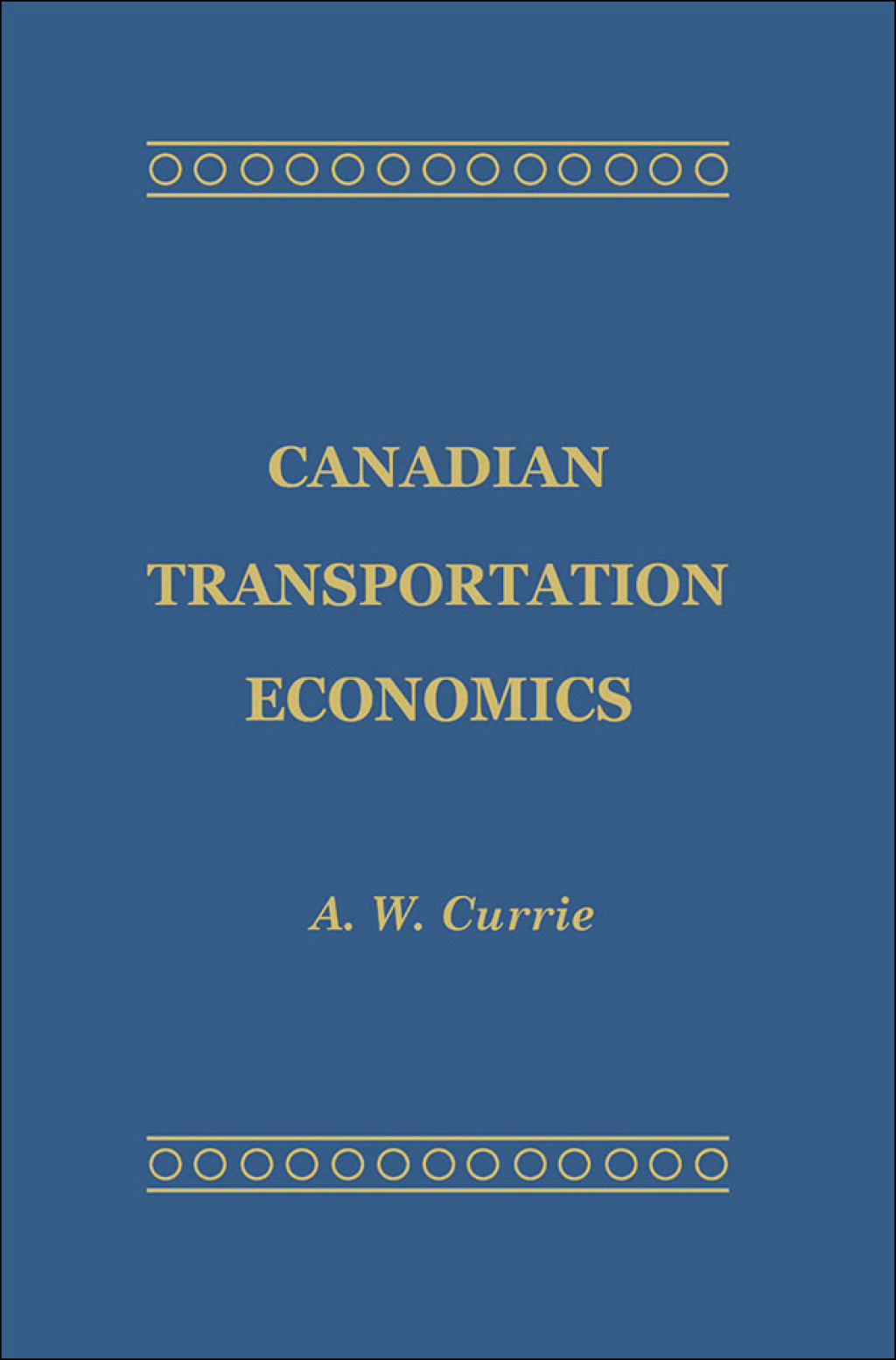 Canadian Transportation Economics 1st Edition â€“ PDF/EPUB Version Downloadable