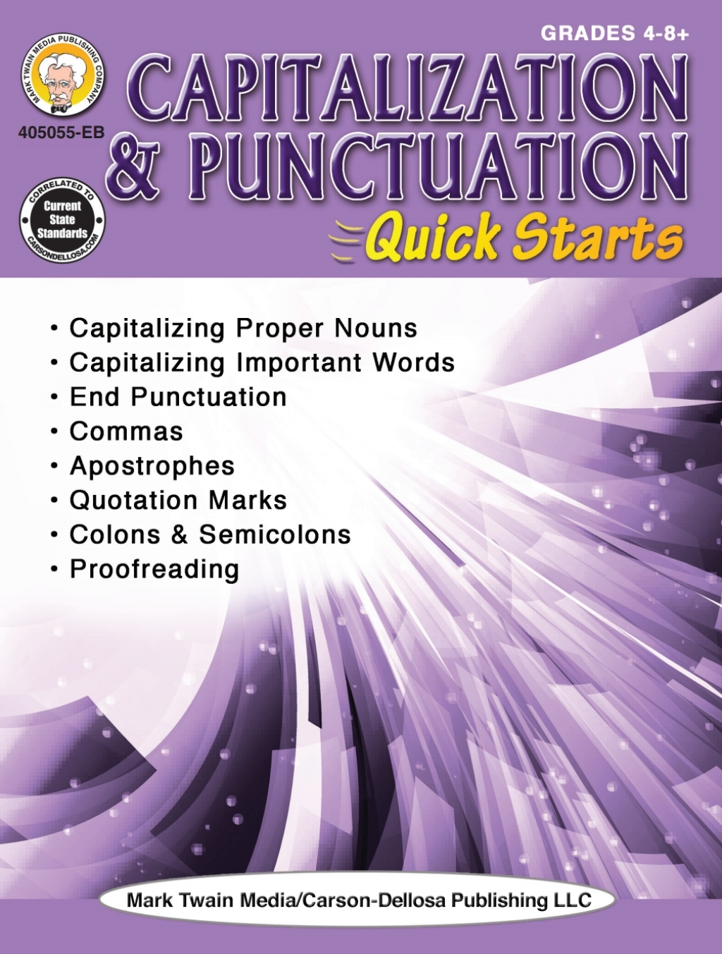 Capitalization & Punctuation Quick Starts Workbook, Grades 4 - 12 - (PDF/EPUB Version)