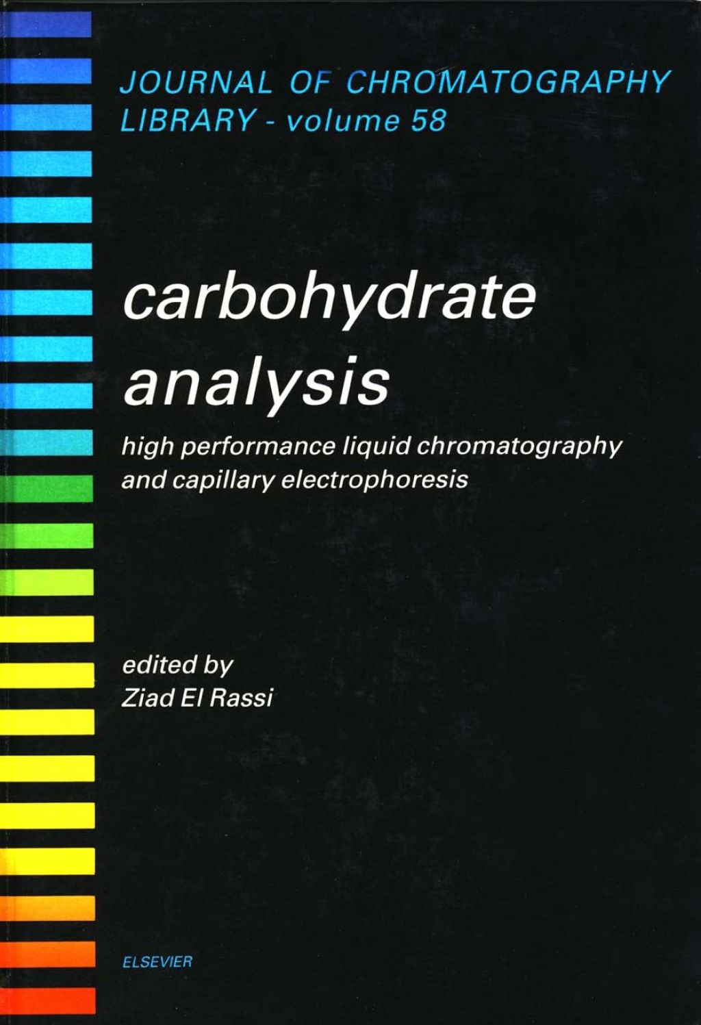 Carbohydrate Analysis: High Performance Liquid Chromatography and Capillary Electrophoresis  â€“ PDF/EPUB Version Downloadable