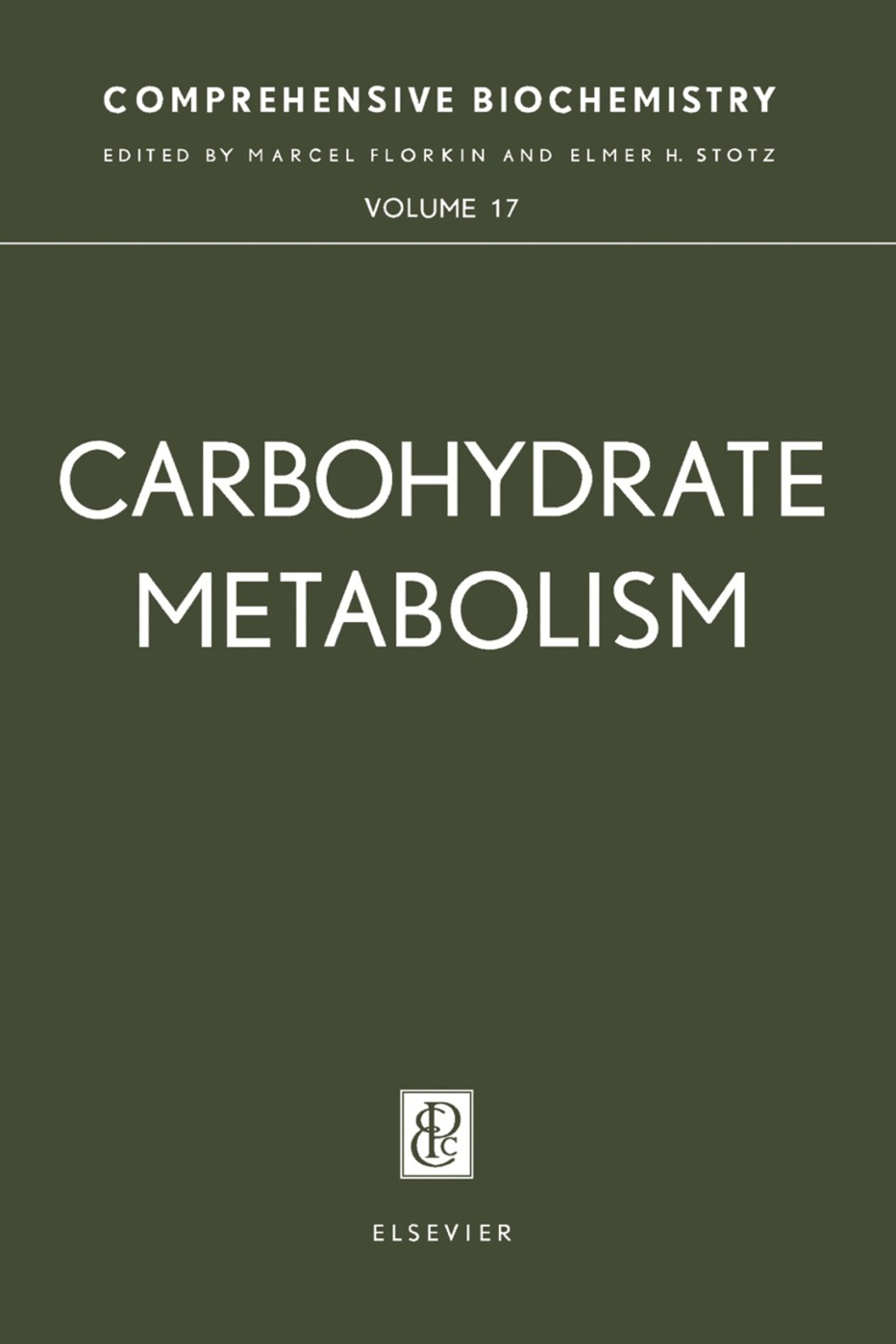 Carbohydrate Metabolism Comprehensive Biochemistry  â€“ PDF/EPUB Version Downloadable