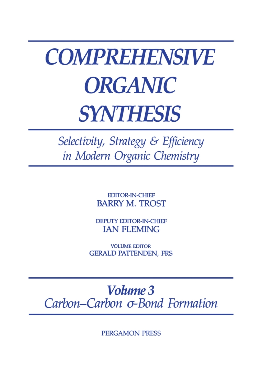 Carbon-Carbon ?-Bond Formation Volume 3 â€“ PDF/EPUB Version Downloadable