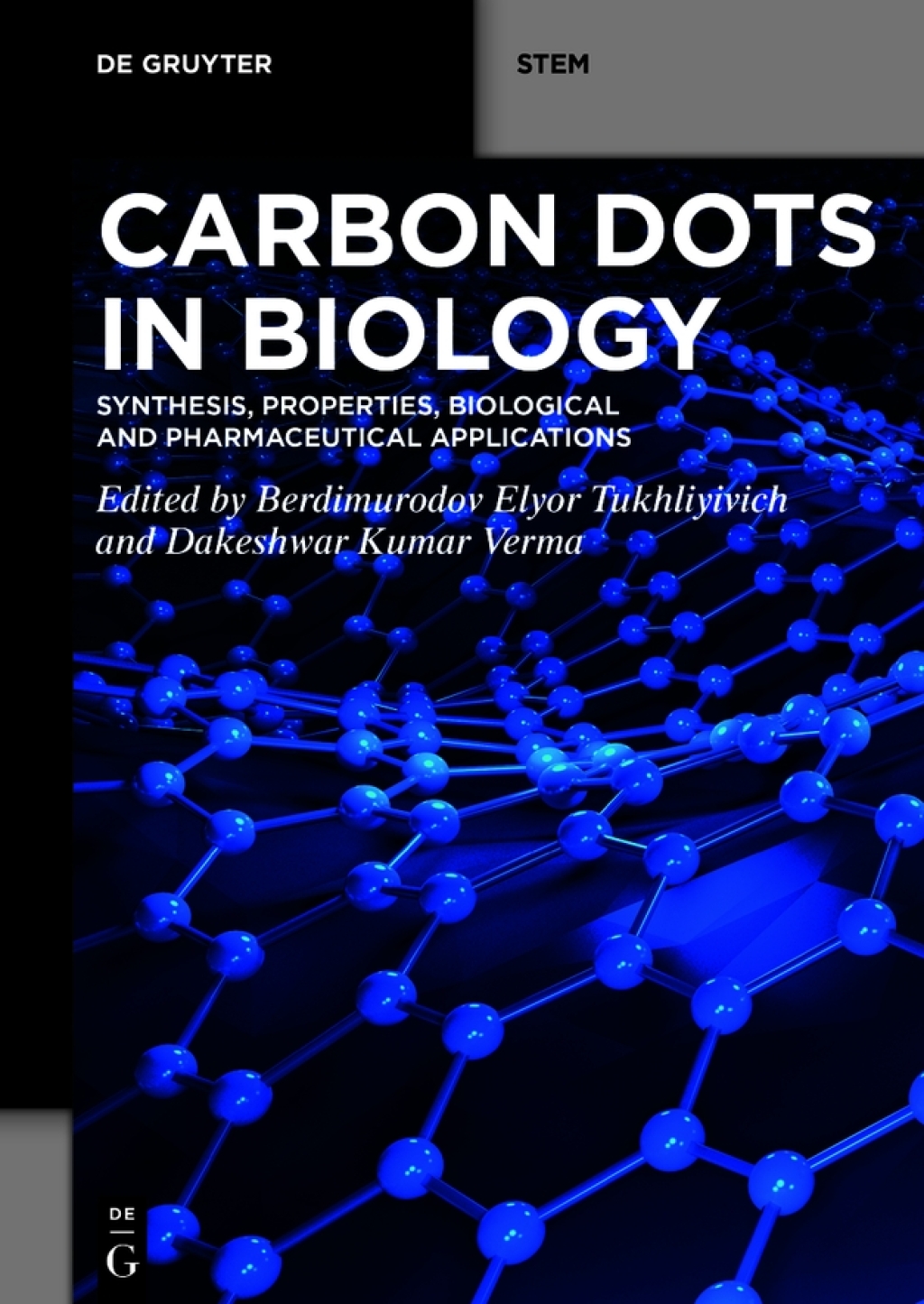Carbon Dots in Biology Synthesis, Properties, Biological and Pharmaceutical Applications 1st Edition â€“ PDF/EPUB Version Downloadable