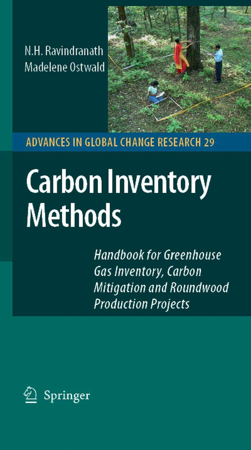 Carbon Inventory Methods: Handbook for Greenhouse Gas Inventory, Carbon ...