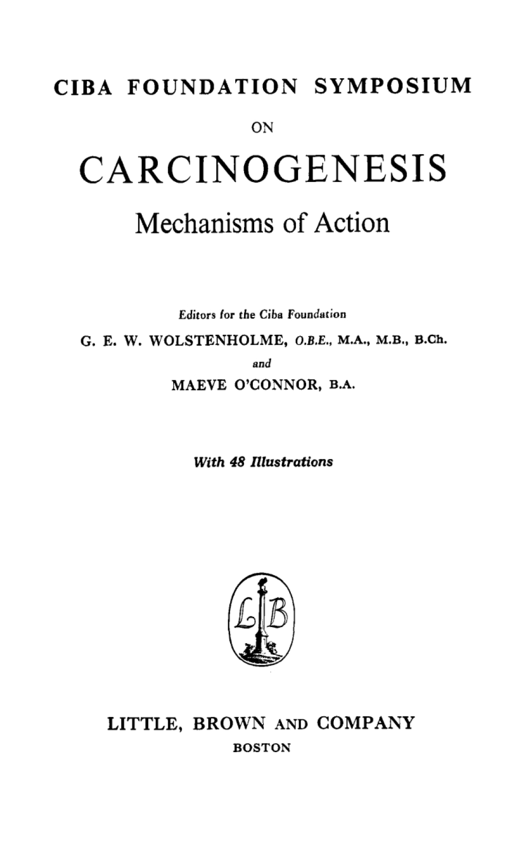 Carcinogenesis: Mechanisms of Action Mechanisms of Action 1st Edition â€“ PDF/EPUB Version Downloadable