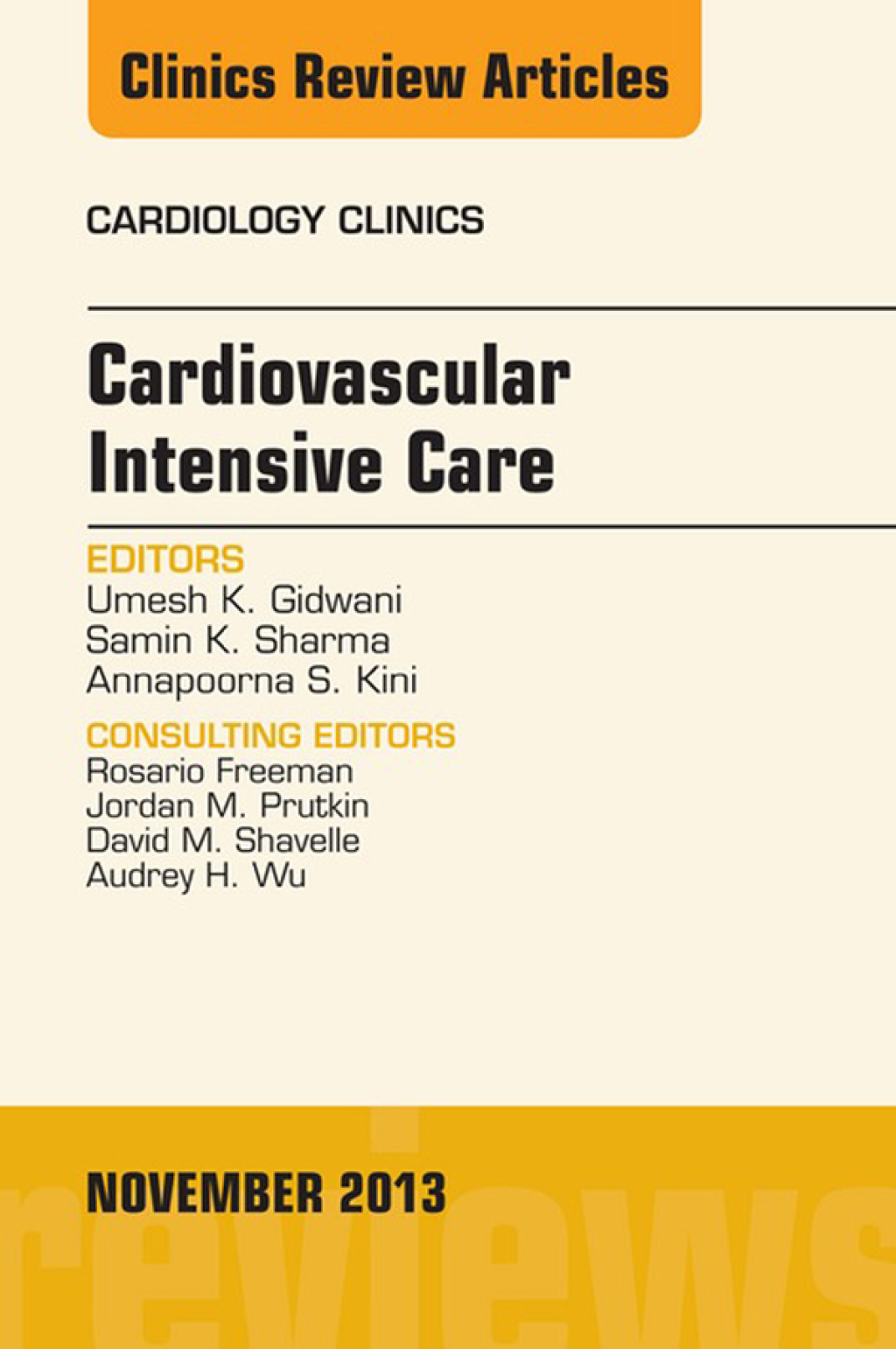 Cardiovascular Intensive Care, An Issue of Cardiology Clinics â€“ PDF ...