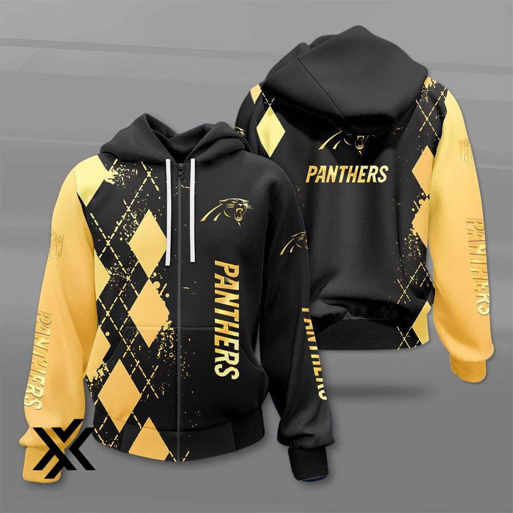 Carolina Panthers Zipper Hoodie