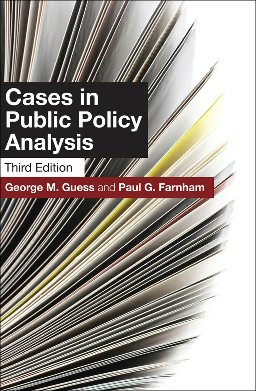 Cases in Public Policy Analysis 3rd Edition â€“ PDF/EPUB Version Downloadable