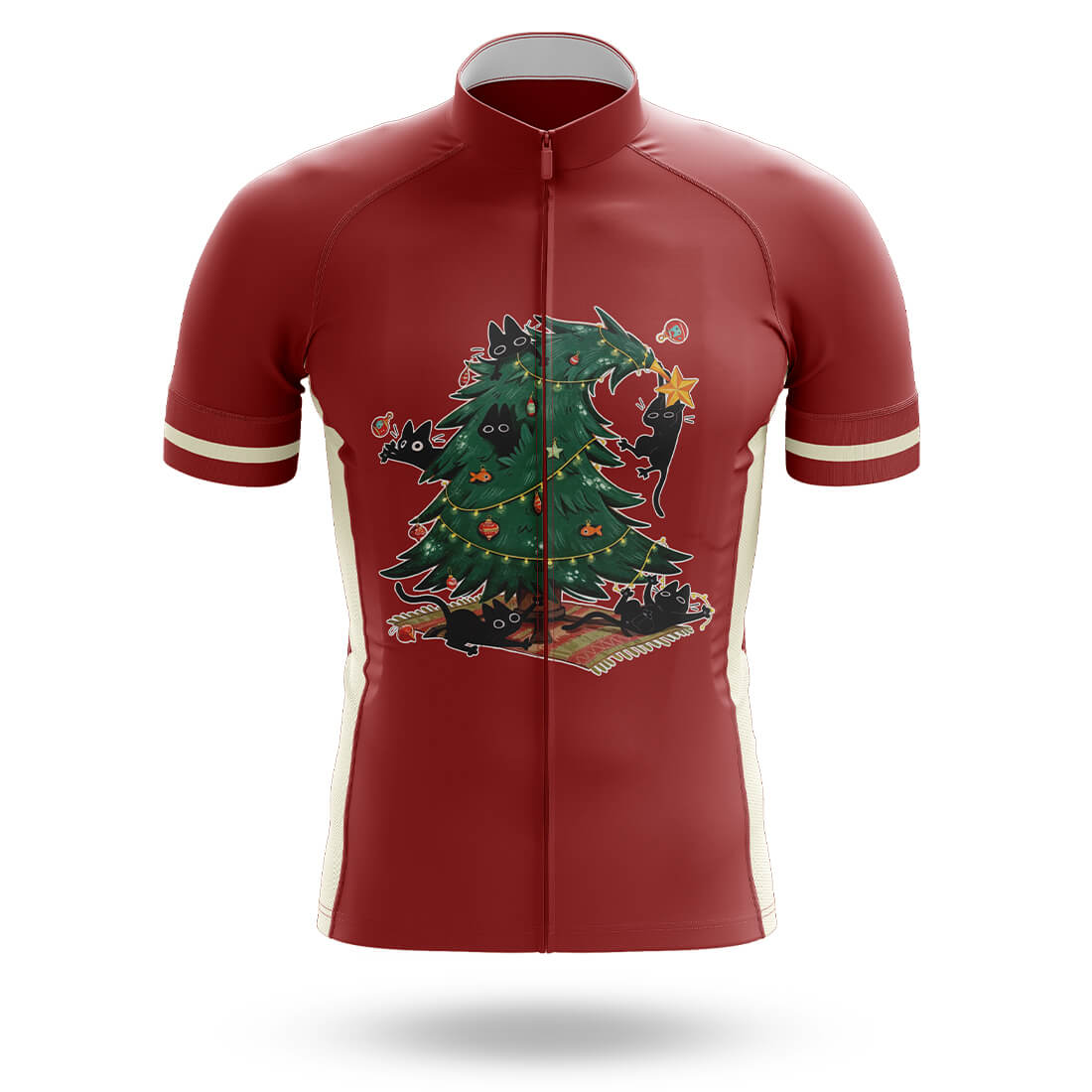 Catmas Tree - Men's Cycling Jersey Only