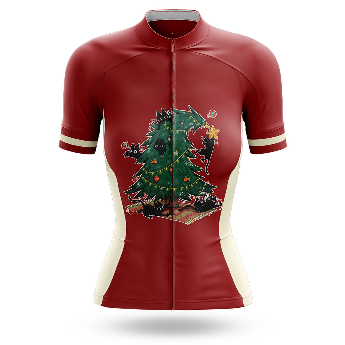 Catmas Tree - Women's Cycling Jersey Only